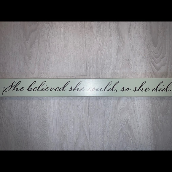 Wooden Sign - Picture 2 of 3